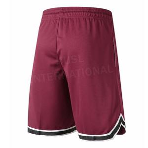 Pantalones cortos de baloncesto de malla de poliéster transpirable con logotipo personalizado del fabricante para hombre, pantalones cortos deportivos de talla grande de secado rápido para Fitness - Product Image 2