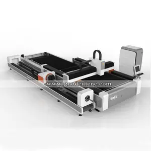 Manufaktur China 1000W Logam Cutter 1530 Laser Cutting Mesin dengan Exchange Plate