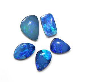 Cabujones de ópalo australiano Natural, forma mixta de ópalo de 13 a 16x11mm x 9mm, piedras preciosas - Product Image 3