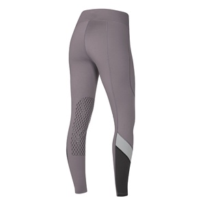 Latest Design Equestrian Clothing Sports Wear Leggings Pants with <b>Knee</b> <b>Patch</b> Custom Wholesale Horse Riding Tights Leggings - Product Image 3