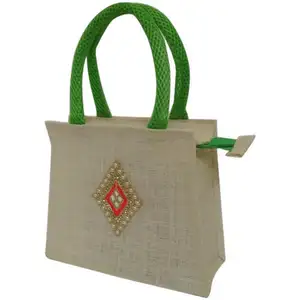 Best Organic Jute Shopping Bags for Daily use Market Grocery Fruits Vegetable Organizer with beautiful Handle bag