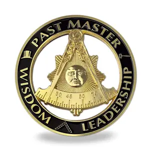 classic club gifts freemason masonic crystal steering wheel car logo emblem stickers