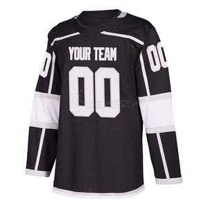 Camisetas de equipo de Hockey sobre hielo con logotipo personalizado, retales de alta calidad, Jersey de Hockey bordado - Product Image 4