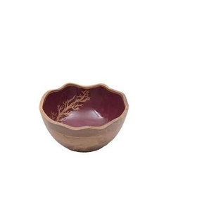 Bol décoratif rond en bois imprimé pour la maison/le bureau décoratif pour la forme Offre Spéciale pièce et Offre Spéciale - Product Image 2