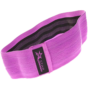 Bandes de hanche en coton respirant imprimées sur mesure, élastique à longue vitesse, antidérapant, équipement de presse banc de fitness yoga avec achat de logo personnalisé - Product Image 1