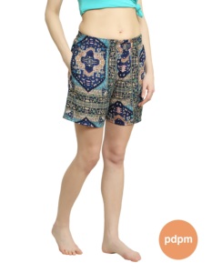 Shorts imprimés confortables pour femmes et filles, tenue de nuit, de marche, de Yoga, tendance, nouvelle collection, 2020 - Product Image 2