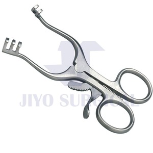 CE acier inoxydable 13cm, BECKMAN-WEITLANER RETRACTOR 3X4 PROG articulé émoussé Instruments de chirurgie médicale Ce manuel médical - Product Image 6