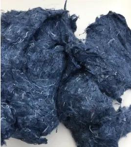 Serat Denim Shoddy Daur Ulang/Limbah Benang Denim/Limbah Kain Denim untuk Diimpor dari Produsen Tekstil Vietnam-Ms Florence