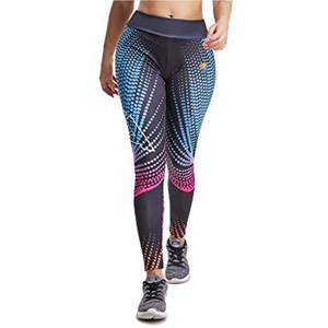 Pantalones de Yoga Personalizados para Mujer con Efecto Levanta Glúteos - Spandex/Poliéster, Elásticos en Cuatro Direcciones y Transpirables |   Industrias de Fórmula 1 - Product Image 1