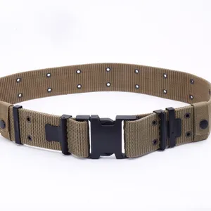 Customized Canvas Outdoor CS Play Duty Belt Tactical Training Outer Belt