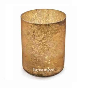 Bougeoir votif en verre brillant de luxe pour la décoration de table à la maison artisanat bougeoir votif d'occasion de noël - Product Image 2