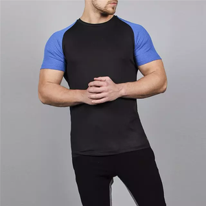 T-shirt de course à pied 100% coton pour hommes, avec design personnalisé, service d'impression rapide et personnalisé, maillot vierge uni de grande taille - Product Image 3