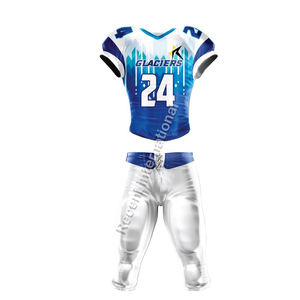 Customized short sleeve sublimation American <b>Football</b> <b>printing</b> unisex <b>Football</b> uniform set design - Product Image 1