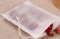 Fournisseur d'emballages alimentaires biodégradables personnalisés, sachets de thé vides en bioplastique, 10g, 20g, 30g, sachets de thé bio