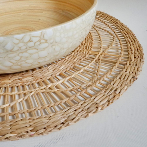 Handwoven Table Decor <b>Placemat</b>, Woven <b>Seagrass</b> <b>Placemat</b> Wholesale - Product Image 4