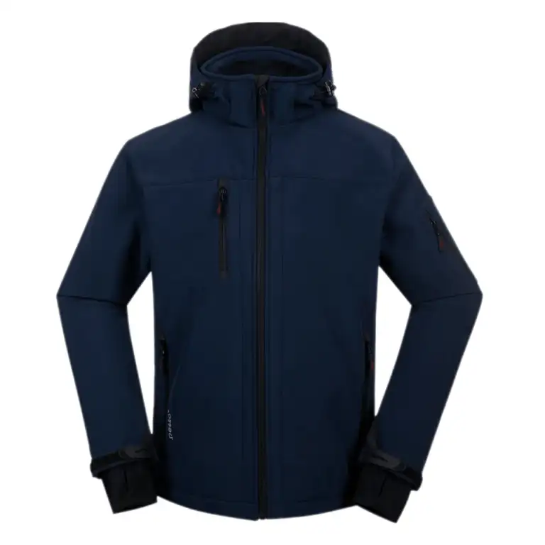 2021 Latest Polyester Fabric Man Jacket Softshell With Zip Up