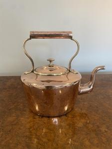 กาต้มน้ำทองแดงทำด้วยมือสีบรอนซ์สำหรับหม้อชาและหม้อต้มน้ำเร็วเหมาะสำหรับใช้ในห้องครัวและโรงแรม - Product Image 3