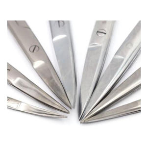 Ciseaux chirurgicaux professionnels droits et incurvés en acier inoxydable de 18cm toutes les tailles disponibles par les instruments chirurgicaux - Product Image 6