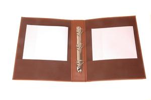 <b>A4</b> Zip Black Customized logo Compendium <b>Folder</b> with 2 Ring Binder - Product Image 5