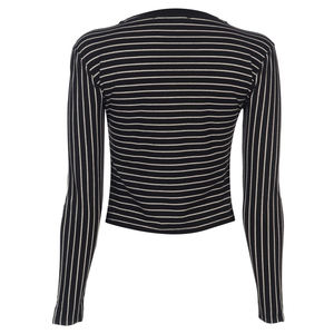 GAF Vêtements d'hiver pour femmes New Fashion Crop Top T-shirt Sexy Long Sleeve Ladies Crop Tops Tshirt - Product Image 3