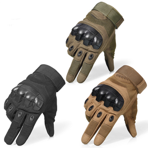 Guantes tácticos Nomex resistentes al fuego de cuero genuino de doble palma Guantes tácticos resistentes al aire libre - Product Image 6
