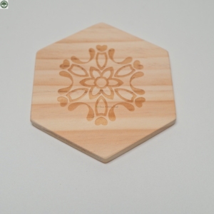 Decoración para Fiestas de Boda, Posavasos de Madera Maciza Vintage Life Inc, Tapete de Madera para Mesa de Hogar y Restaurante, Juego de Posavasos Decorativos de Madera - Product Image 4