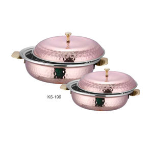 Ensemble de service en cuivre avec 3 bols, pour fruits, pour salade - Product Image 6