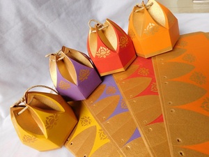 Bolsa de papel no tejida para favores de boda - Product Image 3