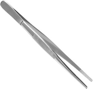 2022 pince à pansement en acier inoxydable de haute qualité 16cm pince à dissection dentée droite porte-aiguille manuel Top Standard - Product Image 1