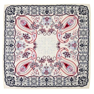 Bandana en coton polyester imprimé personnalisé, bandana carré soyeux au toucher, 55x55cm, vente en gros - Product Image 2