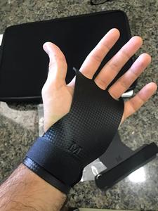 Poignées à main en cuir pour femme, jambières de marque à 3 trous, accessoire de gym, pour haltérophilie, exercices de traction - Product Image 4