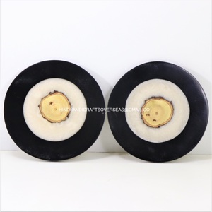 Lot de 6 sous-verres en résine époxy et MDF, pièces de décoration pour la maison et la cuisine, fabricant et fournisseur depuis l'inde - Product Image 3