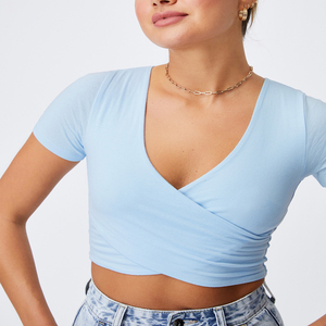 Nuevo estilo, recién llegado, camiseta sin mangas, colección de camisetas 100% algodón, camiseta para mujeres y chicas jóvenes - Product Image 5