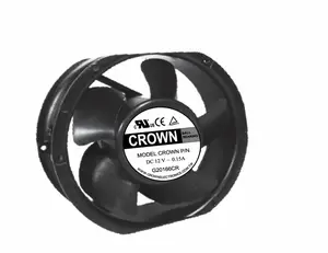 Taç 110v 230v 17251 sıcak satış taç fırçasız dc fan 12 soğutma fanı AC fan