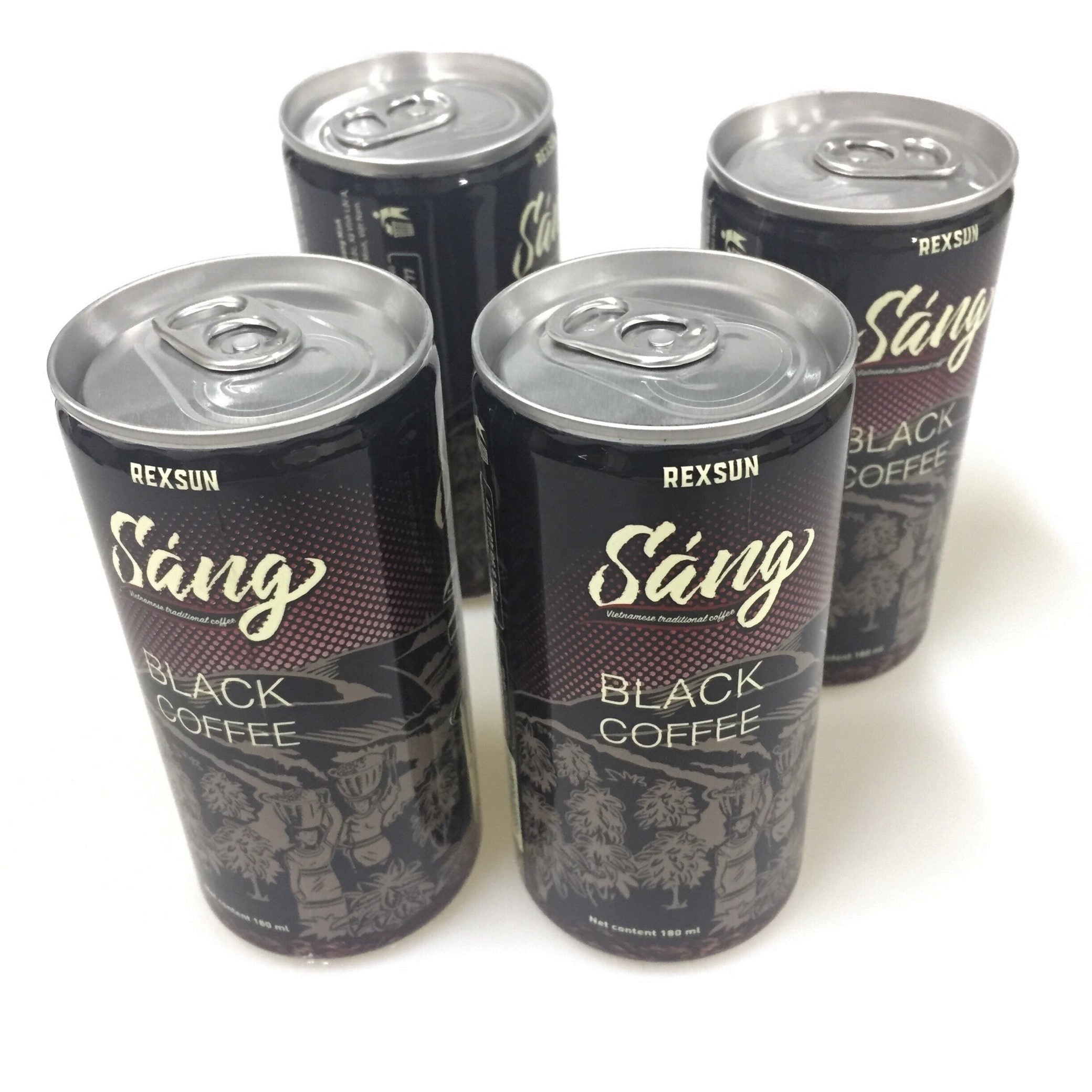 Вьетнамский черный кофе, традиционный стиль со сладостью от stevia leaf, хорошо для вашего здоровья-бренд Rexsun