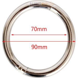Fabrication en gros de l'application d'anneaux de nez de taureau de qualité supérieure, anneaux de nez de taureau professionnels de haute qualité en acier inoxydable - Product Image 4