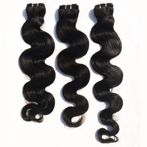 Extensions capillaires Body Wave indiennes naturelles Remy, cheveux humains vierges, bruts, directement du poil, bon marché - Product Image 2
