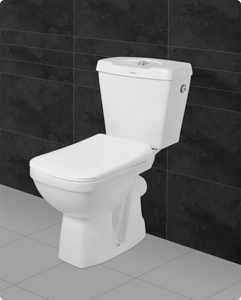 Inodoro de cerámica para baño, dos piezas, trampa de agua, armario, forma cuadrada, asiático, Commode, sartenes indias - Product Image 3