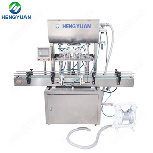 Ligne de production automatique de haute précision pour le conditionnement et le bouchage de shampooing à l'<span class=keywords><strong>alcool</strong></span> <span class=keywords><strong>isopropylique</strong></span> médical de 50 à 1000 ml avec moteur à engrenages et fixation à quatre roues - Product Image 3