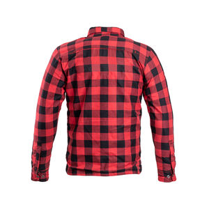 Chemises en flanelle de vélo de moto personnalisables vêtements décontractés avec protecteurs approuvés CE techniques de teinture en fil anti-rides et respirant - Product Image 3