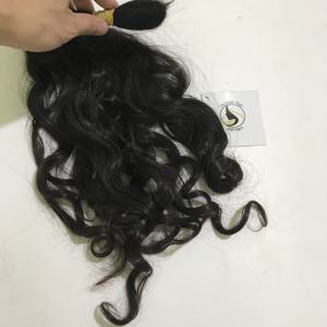 Extensions de cheveux Remy naturels bouclés bruts vierges Produit d'origine du Vietnam pour femmes noires - Product Image 1