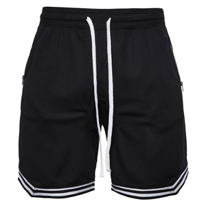 Short de sport à séchage rapide pour hommes, vente en gros, fermeture éclair personnalisée - Product Image 6