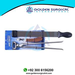 Herramientas de Herrador para Agricultura, Kit de 5 Piezas para Recortar Cascos, Reparación de Cascos Duros en Burros - Product Image 6