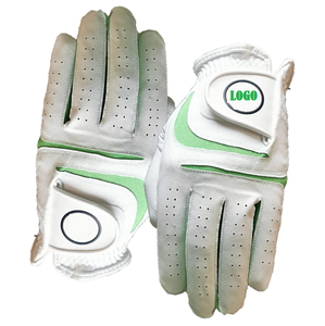 Guantes de Golf de Piel Cabretta de Alta Calidad con Logotipo Personalizado, Impermeables, Transpirables, de Piel Genuina, con Cierre de Gancho y Bucle, para Mano Izquierda o Derecha - Product Image 3
