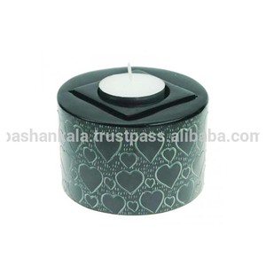 Black Soapstone <b>Candle</b> <b>Stand</b> - Product Image 1