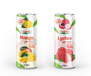 Jus de mangue NAWON 320 ml avec pulpe, boisson aux fruits stérilisée, approvisionnement en gros pour distributeurs et grossistes, service OEM ODM - Product Image 1