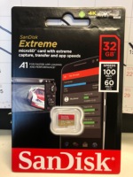 Tarjeta de Memoria Flash TF de Plástico Original Extreme de 32 GB con Velocidad de Lectura de hasta 100 MB/S, Certificación V30 CE, para Teléfonos Android
