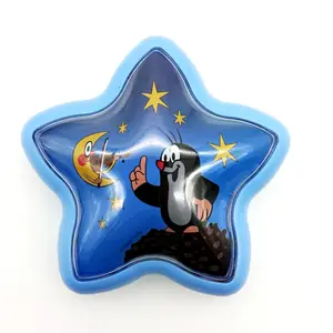 Top Seller Amazing Tricks EN71 BSCI Novelty Jokes Gag Gift LED Painted Star Push Light Toy Gift 120 pcs