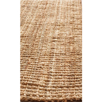 100% Natural Jute Braided Handmade Runner Rug Rustic Modern Area Carpet with Customizable Option Available