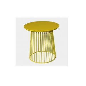 โรงแรมห้องนั่งเล่นโลหะทรงกลมทำจากไม้หรูหราทันสมัยโต๊ะโลหะทุกประเภทสำนักงานบ้านร้านอาหาร - Product Image 1